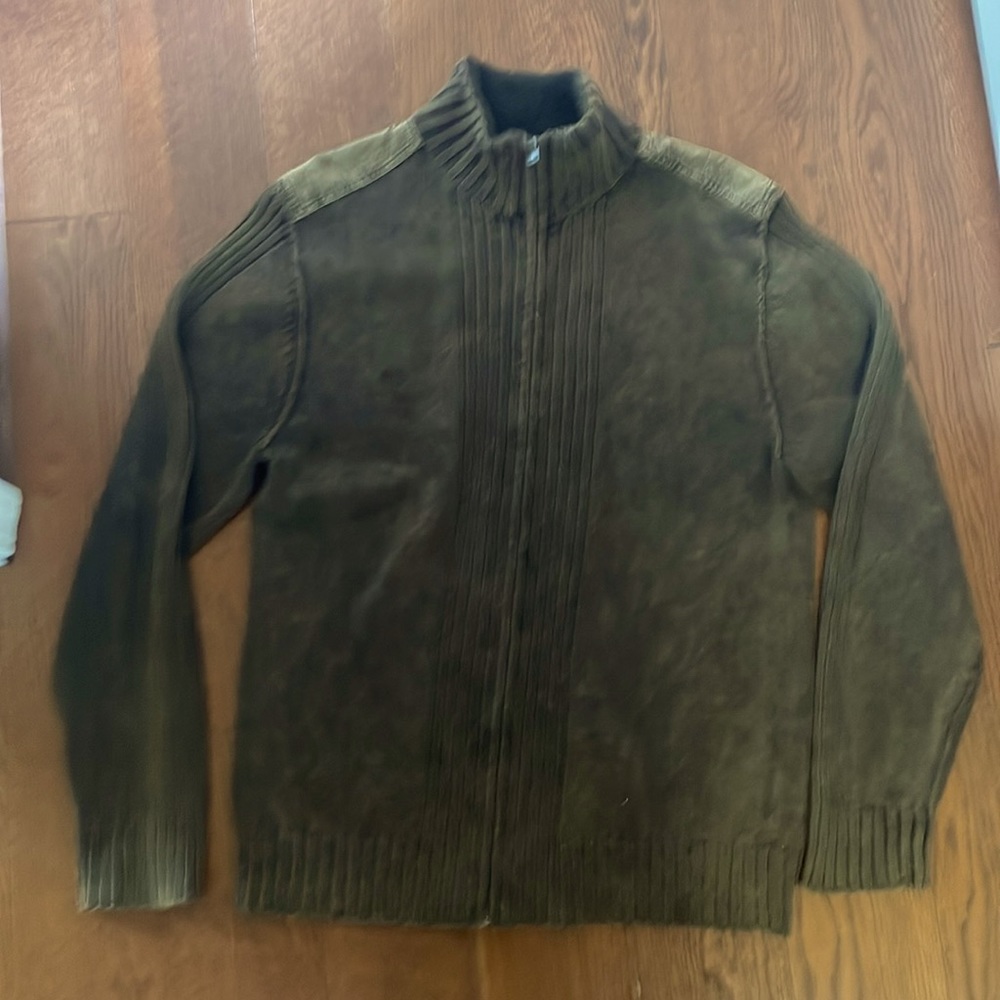 Zipper Front Sweater